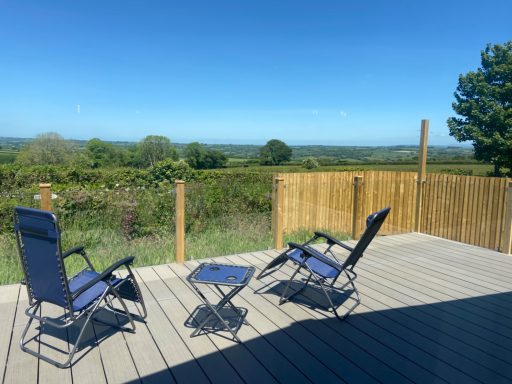 Outdoor seating with incredible views
